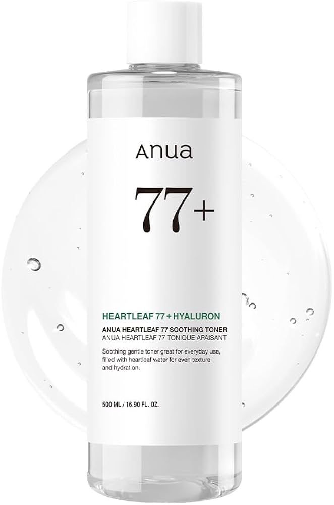 ANUA- 77+Heartleaf Soothing Toner 250mL