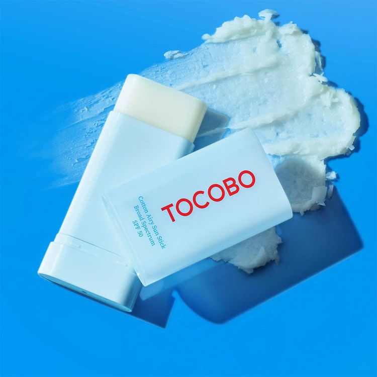 Miniatura: TOCOBO- Cotton Airy sun stick sunscreen 
