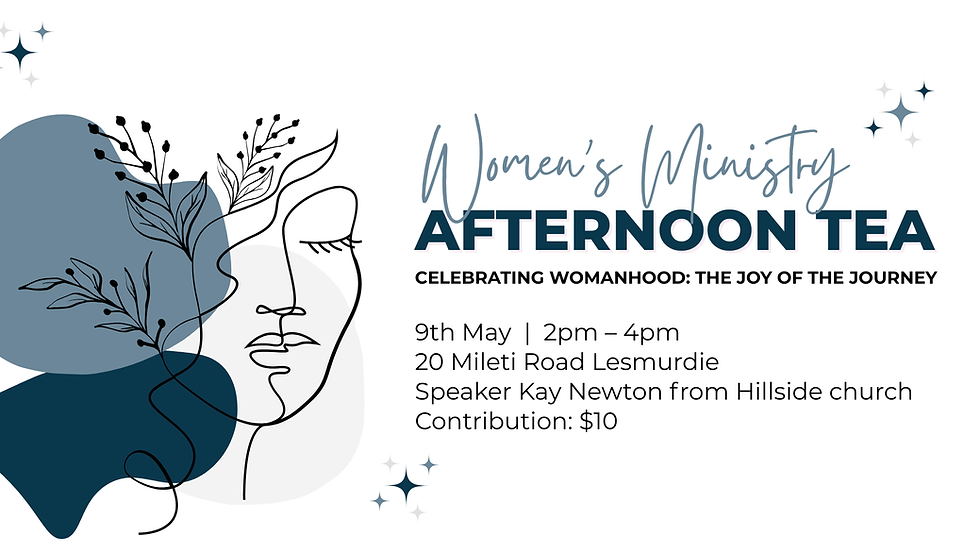 Women’s Ministry Afternoon Tea