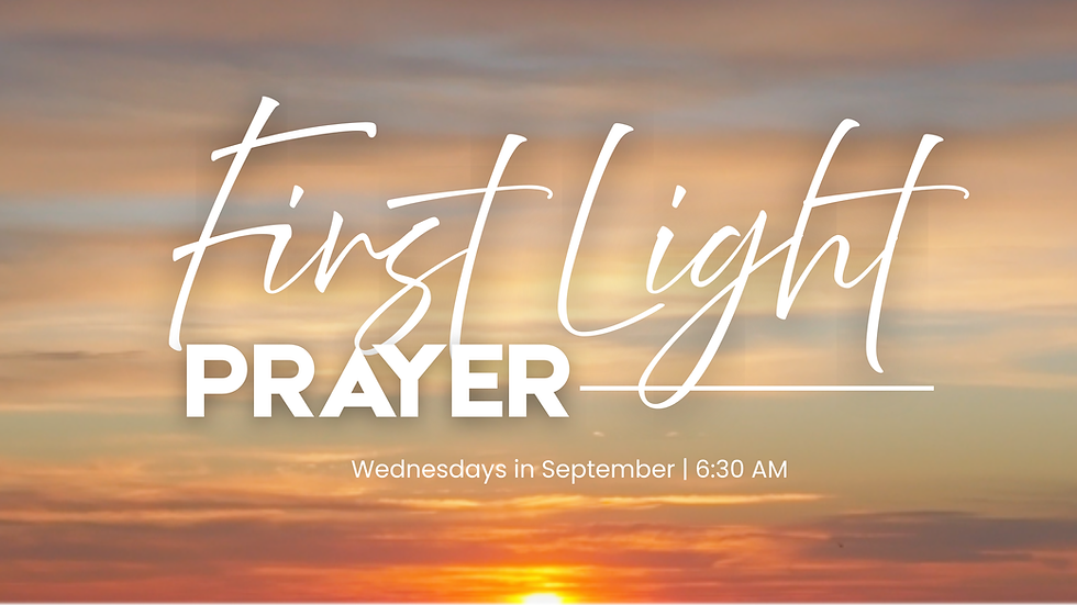 First Light Prayer