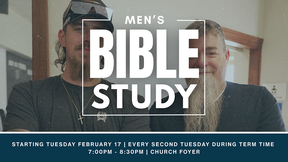 Men's Bible Study