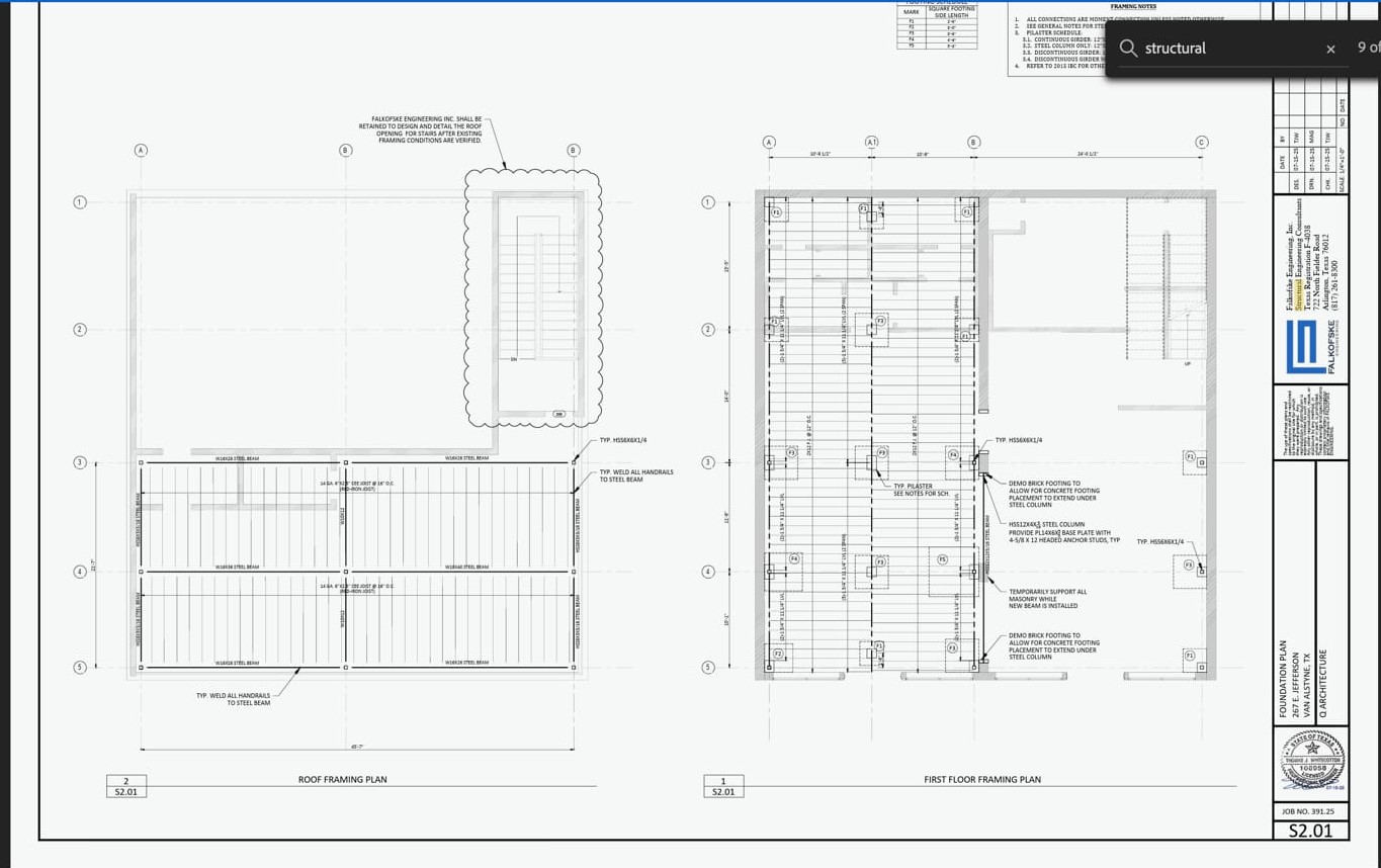 Need to Install Piers 