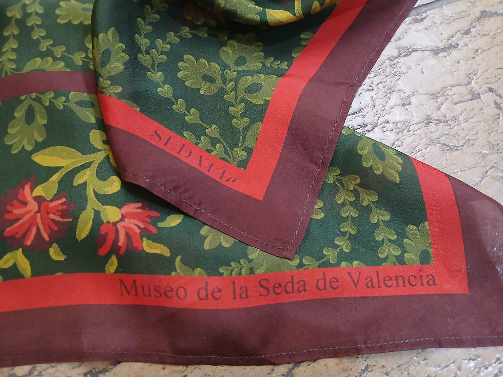 Miniatura: PAÑUELO CLAVEL VERDE