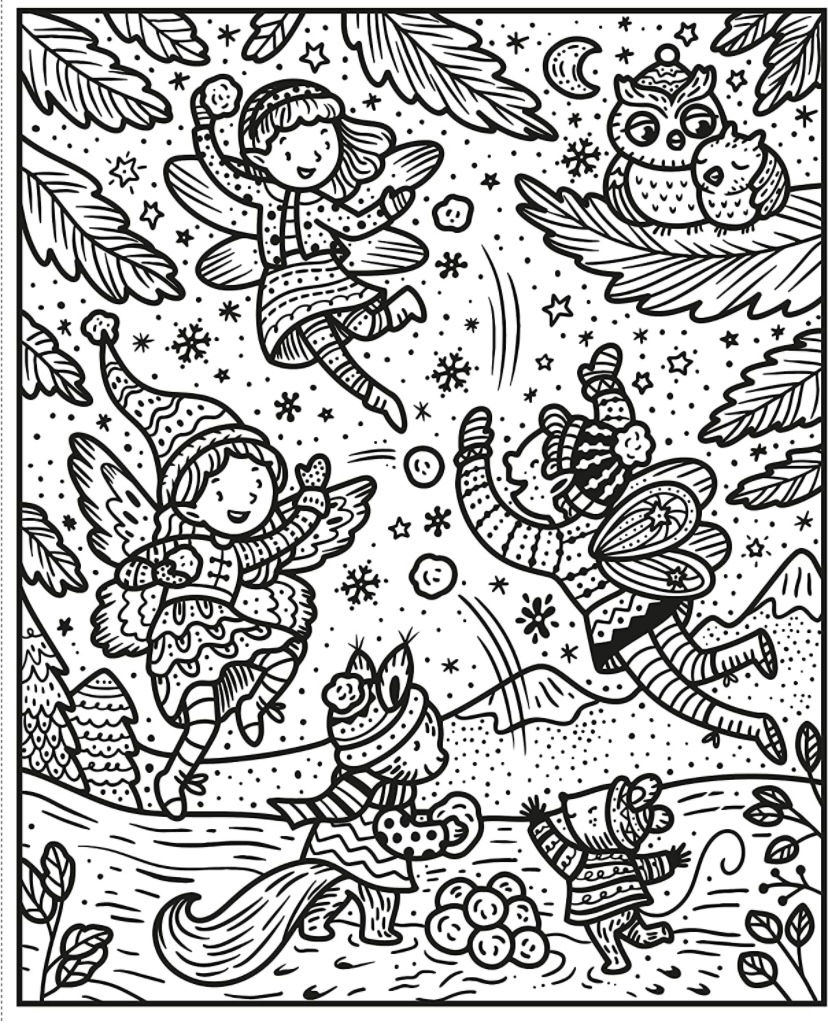 Thumbnail: Usborne Magic Painting - Winter Wonderland 