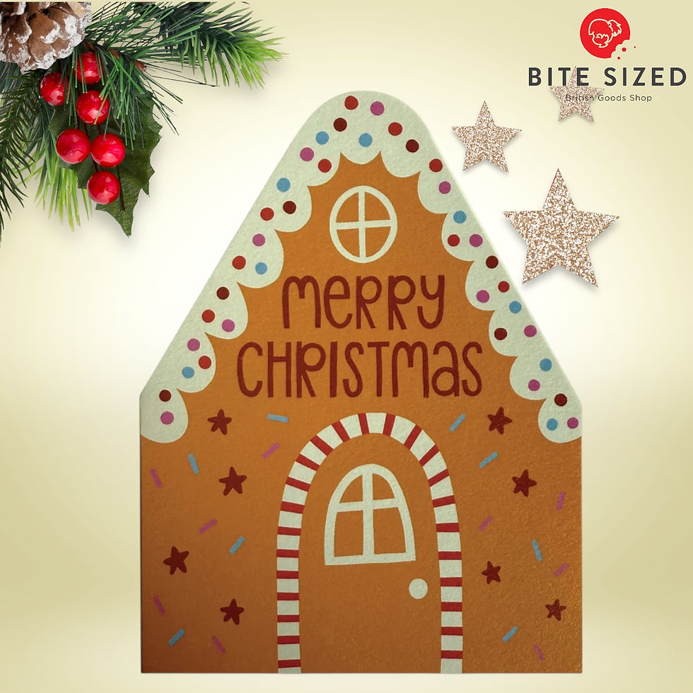 Miniaturbild: Gingerbread House Card
