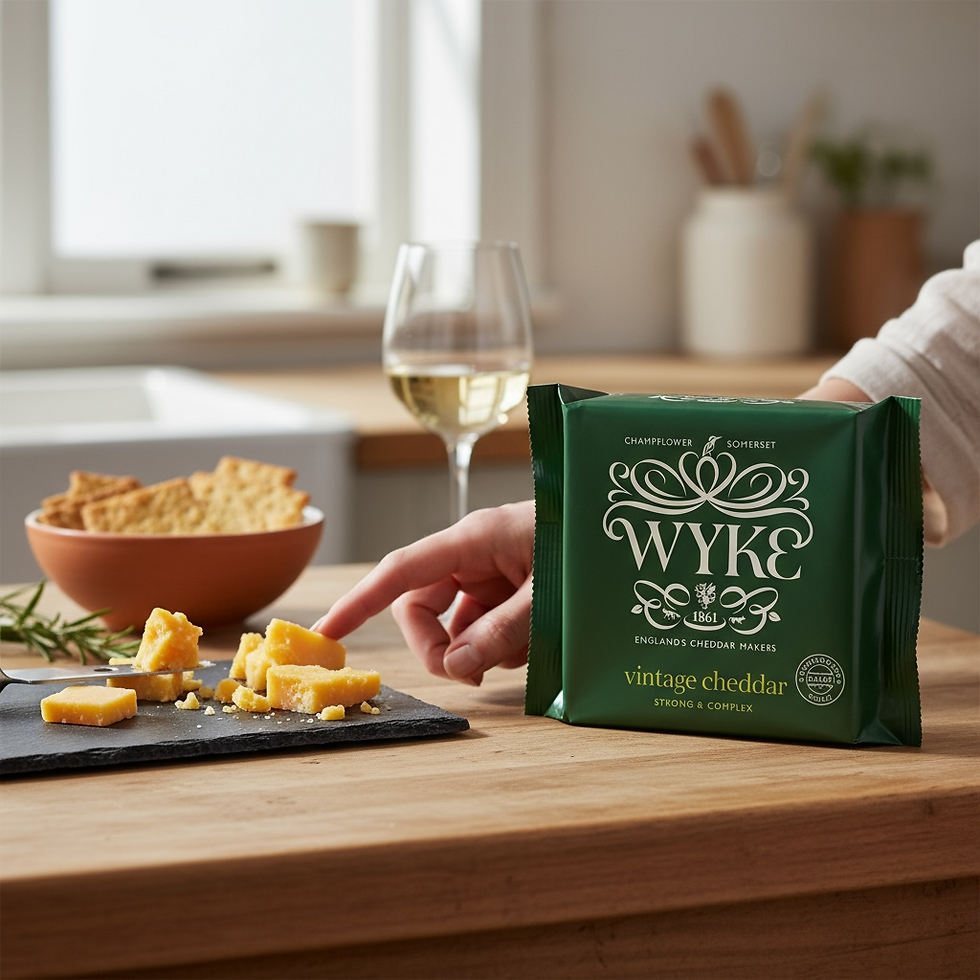 Thumbnail: Wyke - Vintage Cheddar 200g