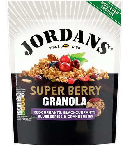 Jordan’s Super Berry Granola | Bite Sized Brit Shop