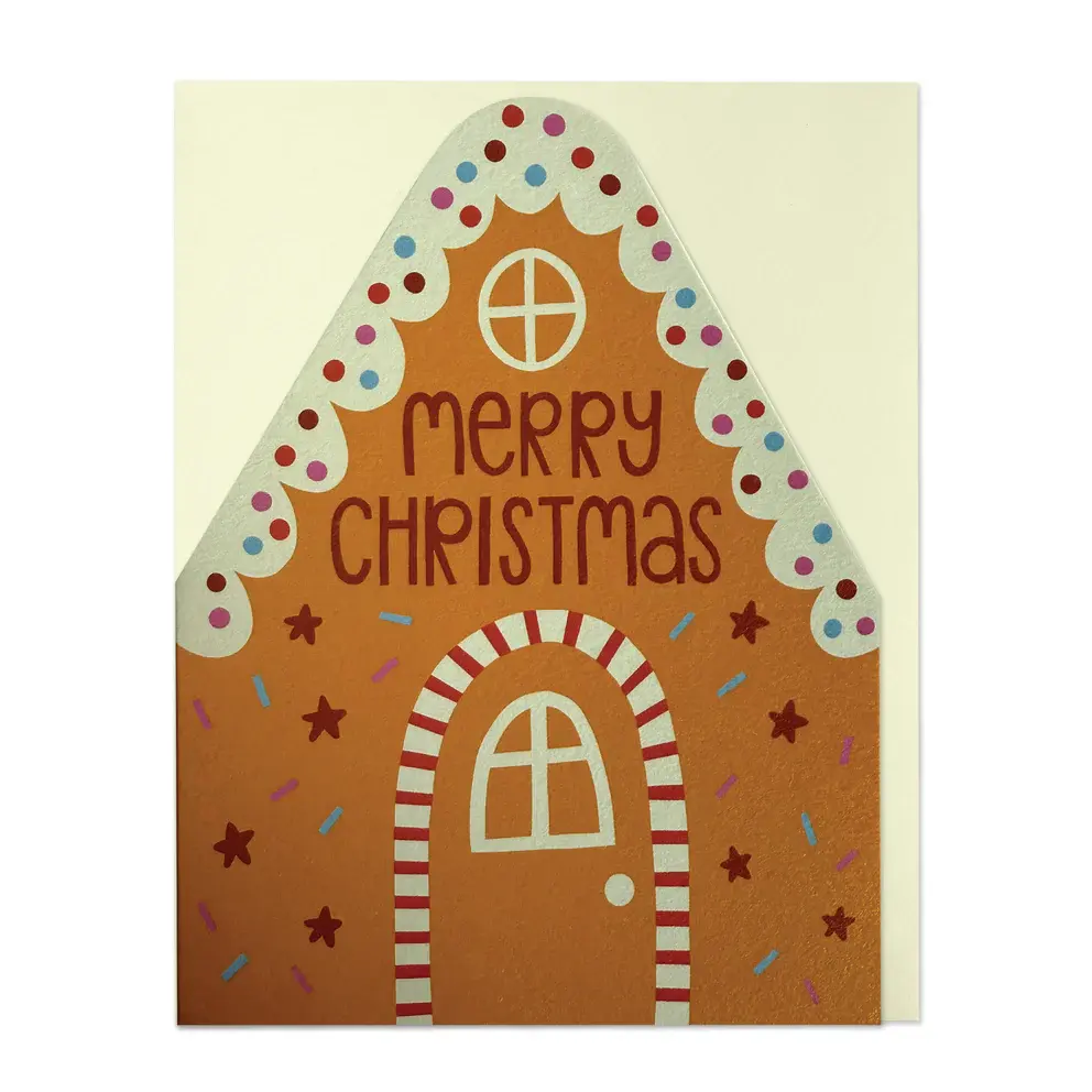 Gingerbread House Card