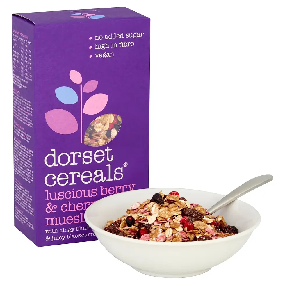Miniaturbild: Dorset Cereals Luscious Berry & Cherry Muesli