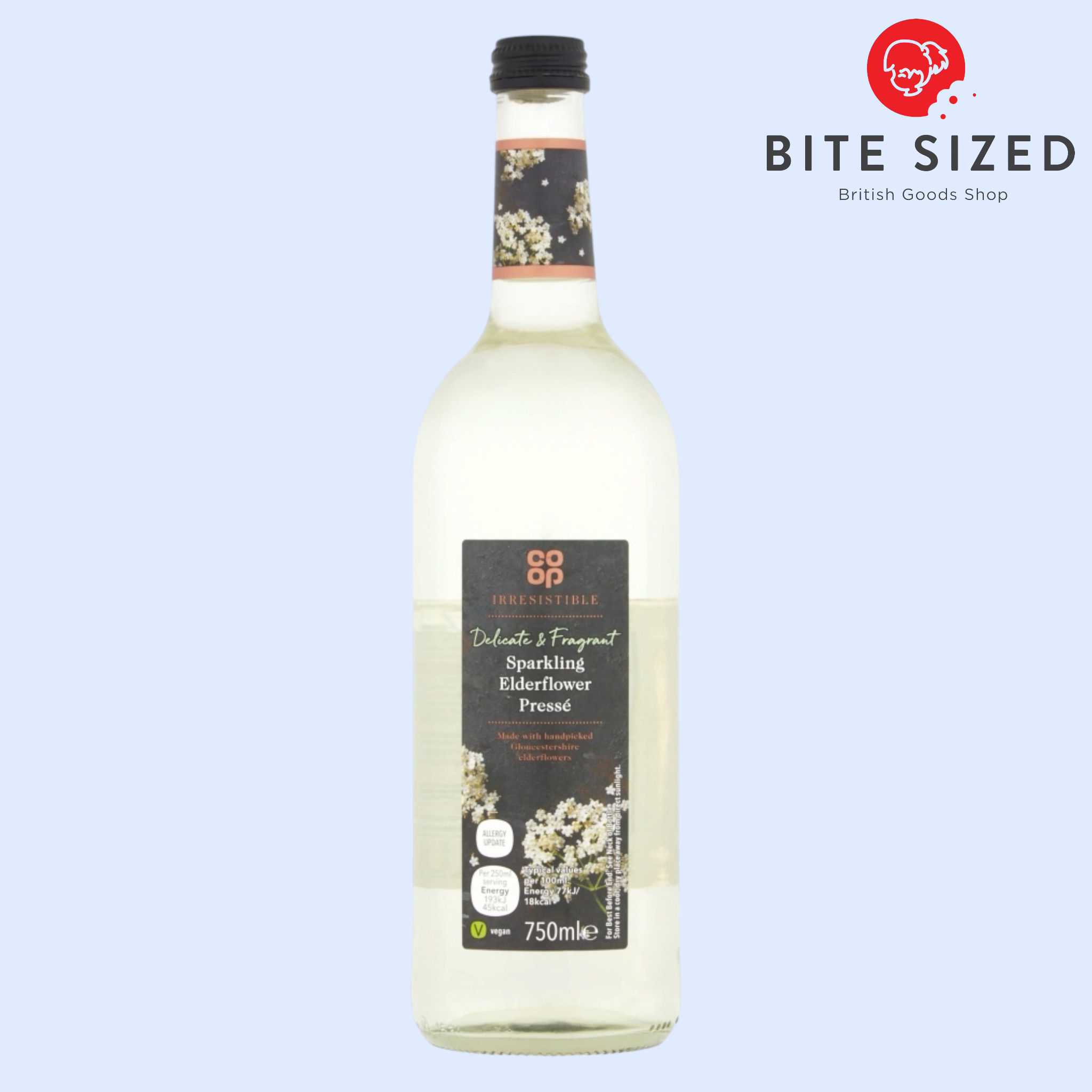 Coop Irresistible Sparkling Elderflower Presse