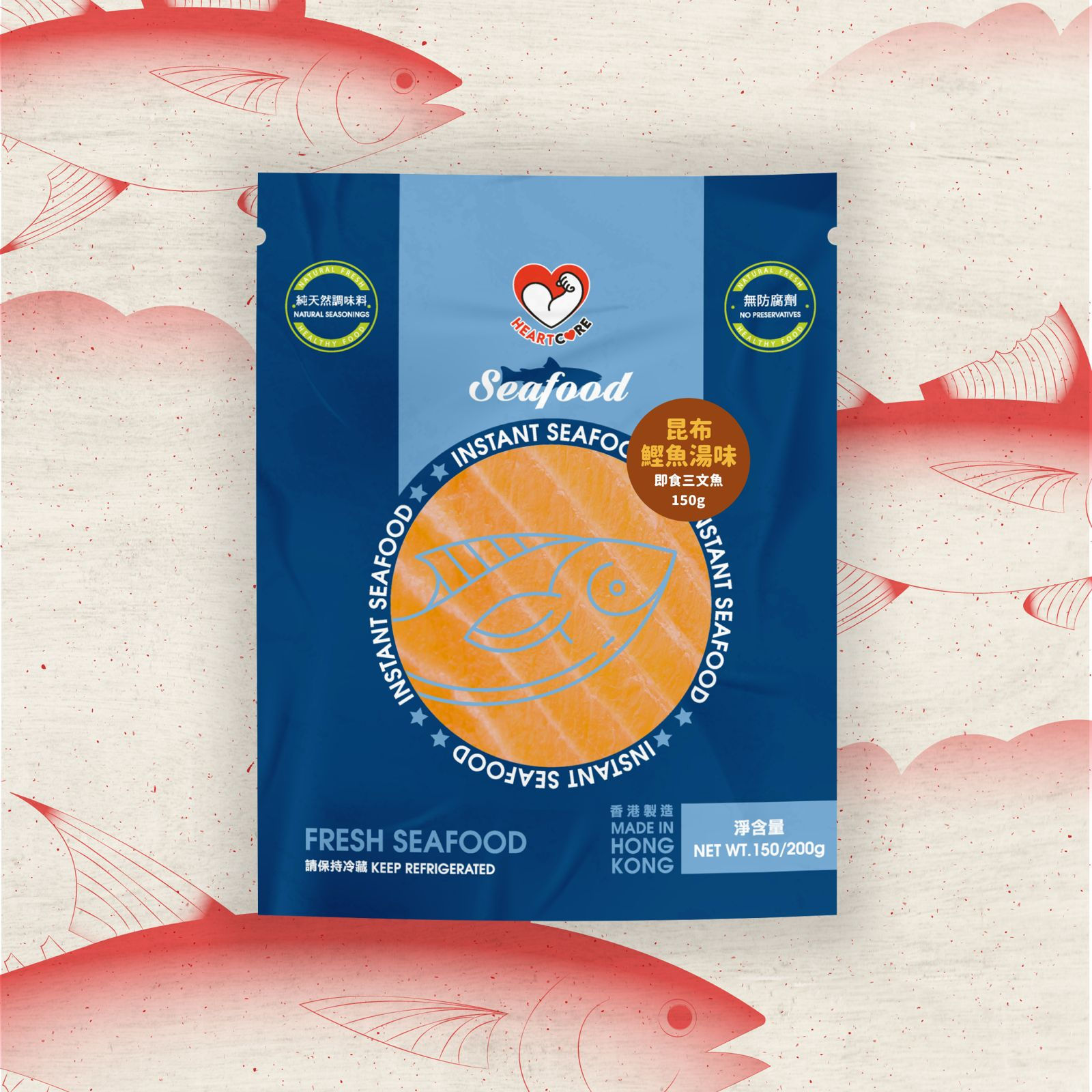 即食慢煮三文魚 - 昆布鰹魚湯味150g Instant Salmon -Japanese Dashi 150g