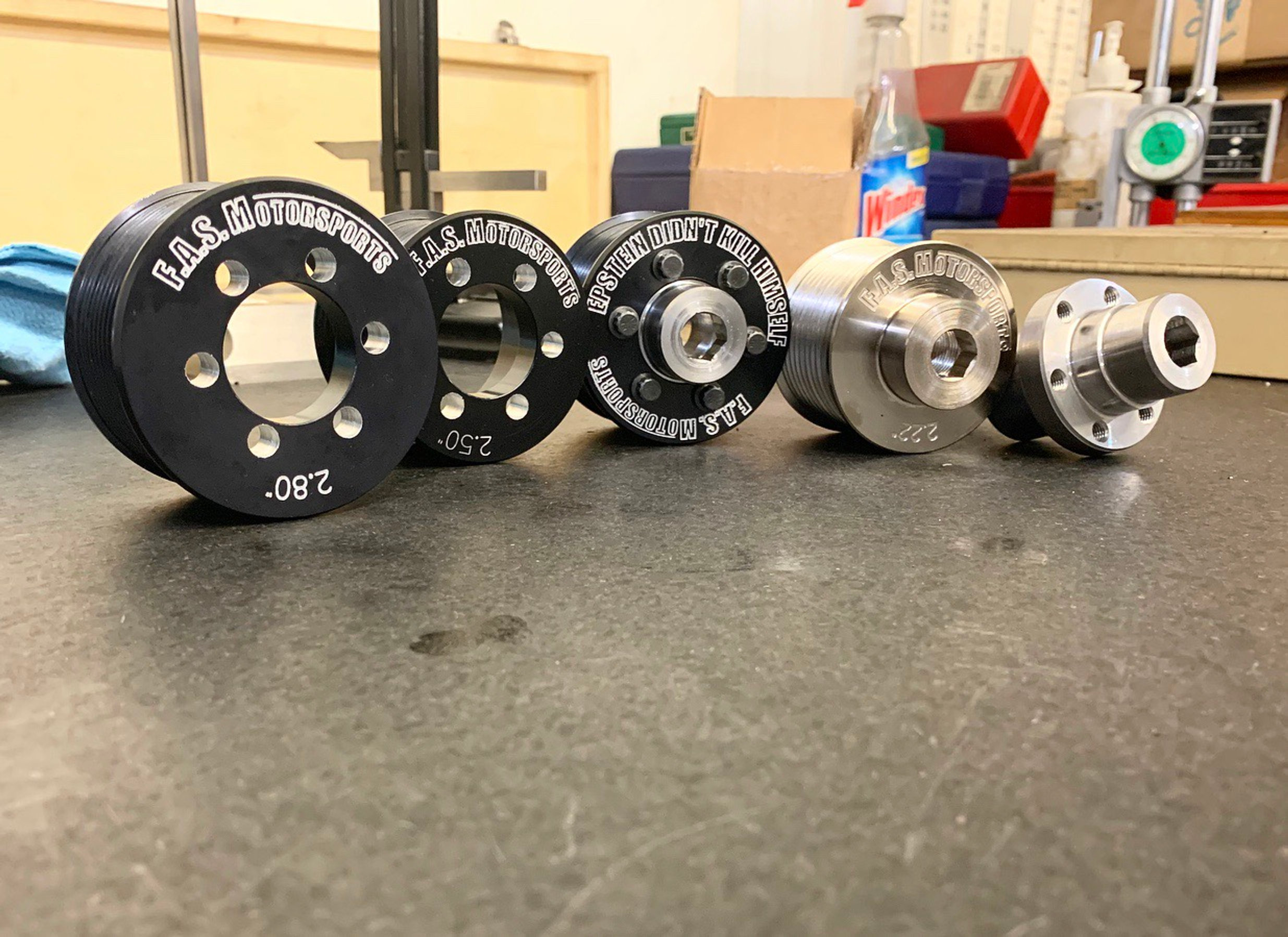 F.A.S. Motorsports Hellcat/Demon Upper Pulley “Ring only” Mysite 1