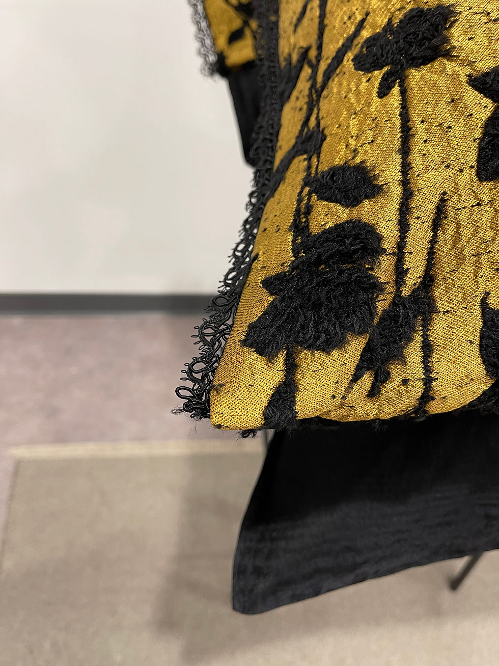 Thumbnail: Cushion cover-wool jacquard/double