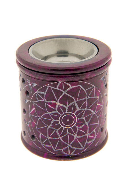 Miniaturbild: Mandala Aromalampe | aus Speckstein