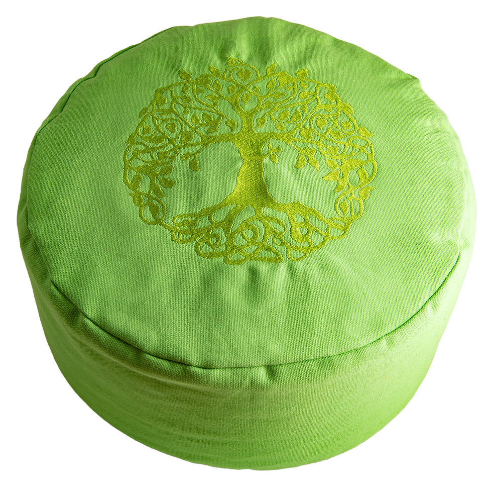 Miniaturbild: Meditationskissen hellgrün | Yggdrasil