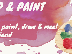 Sip and Paint at the SALC / SALCでの「Sip and Paint」