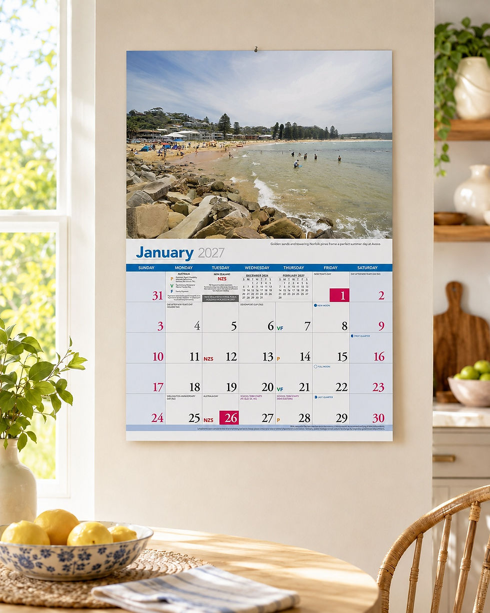 Thumbnail: Bartel The Central Coast 2027 Prestige wall calendar, 335 × 242 mm (CA724), product image 4