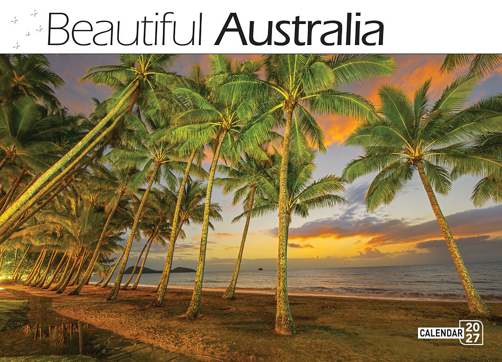 Calendar 2027 335x242mm Beautiful Australia - image 1