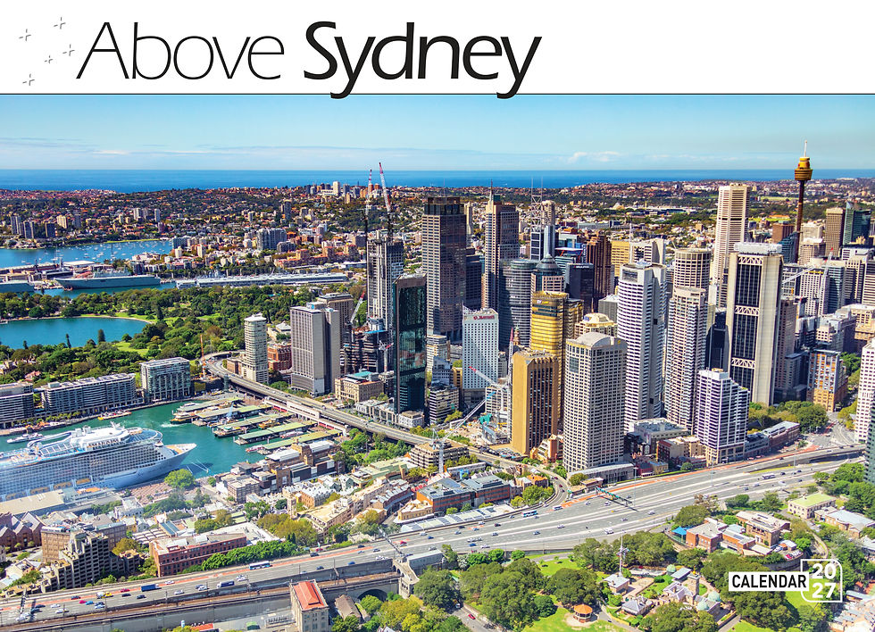 Calendar 2027 335x242mm Above Sydney - CA719 - image 1