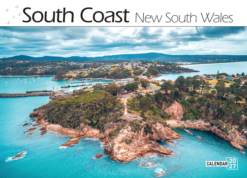 Calendar 2027 335x242mm Sth Coast New South Wales - CA728 - image 1