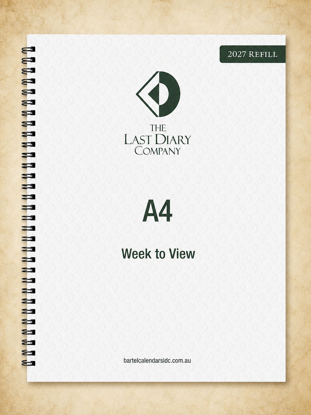 Diary Refill A4 Wiro Week to View - VA47 - image 1