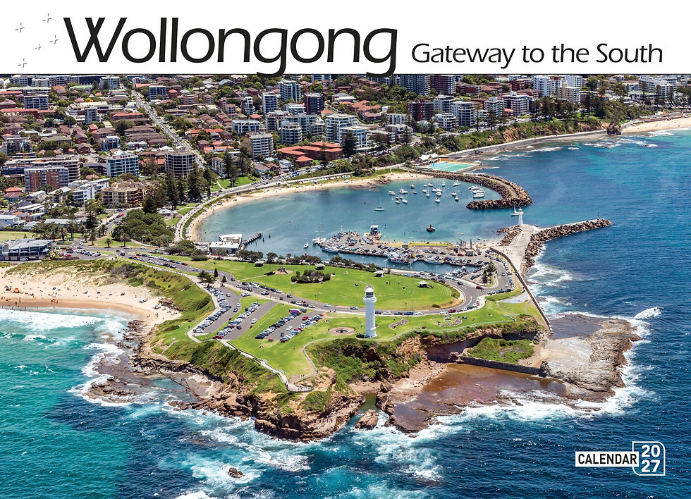 Calendar 2027 335x242mm Wollongong - CA727 - image 1