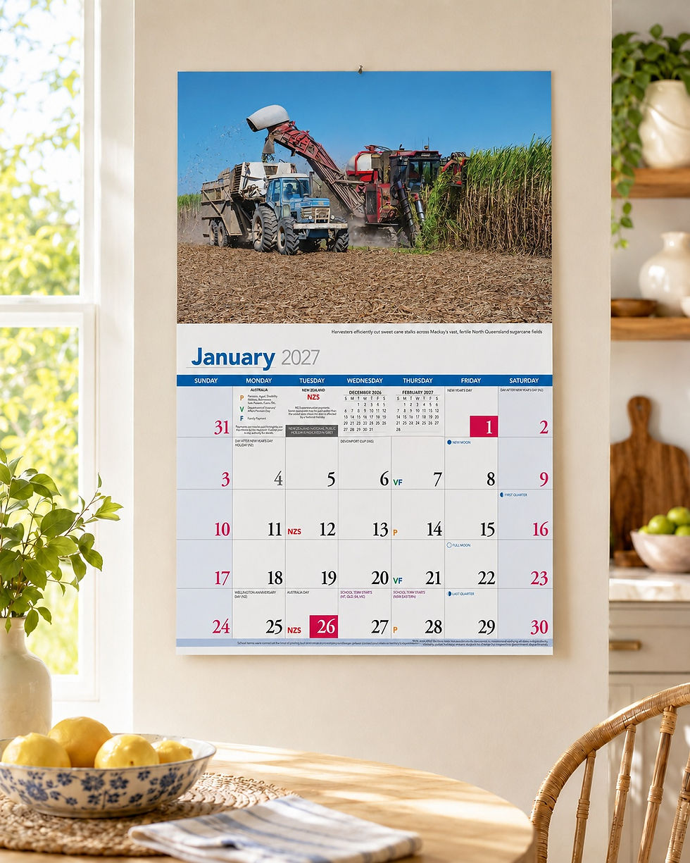 Thumbnail: Calendar 2027 335x242mm Mackay & The Whitsundays - CA735 - image 4