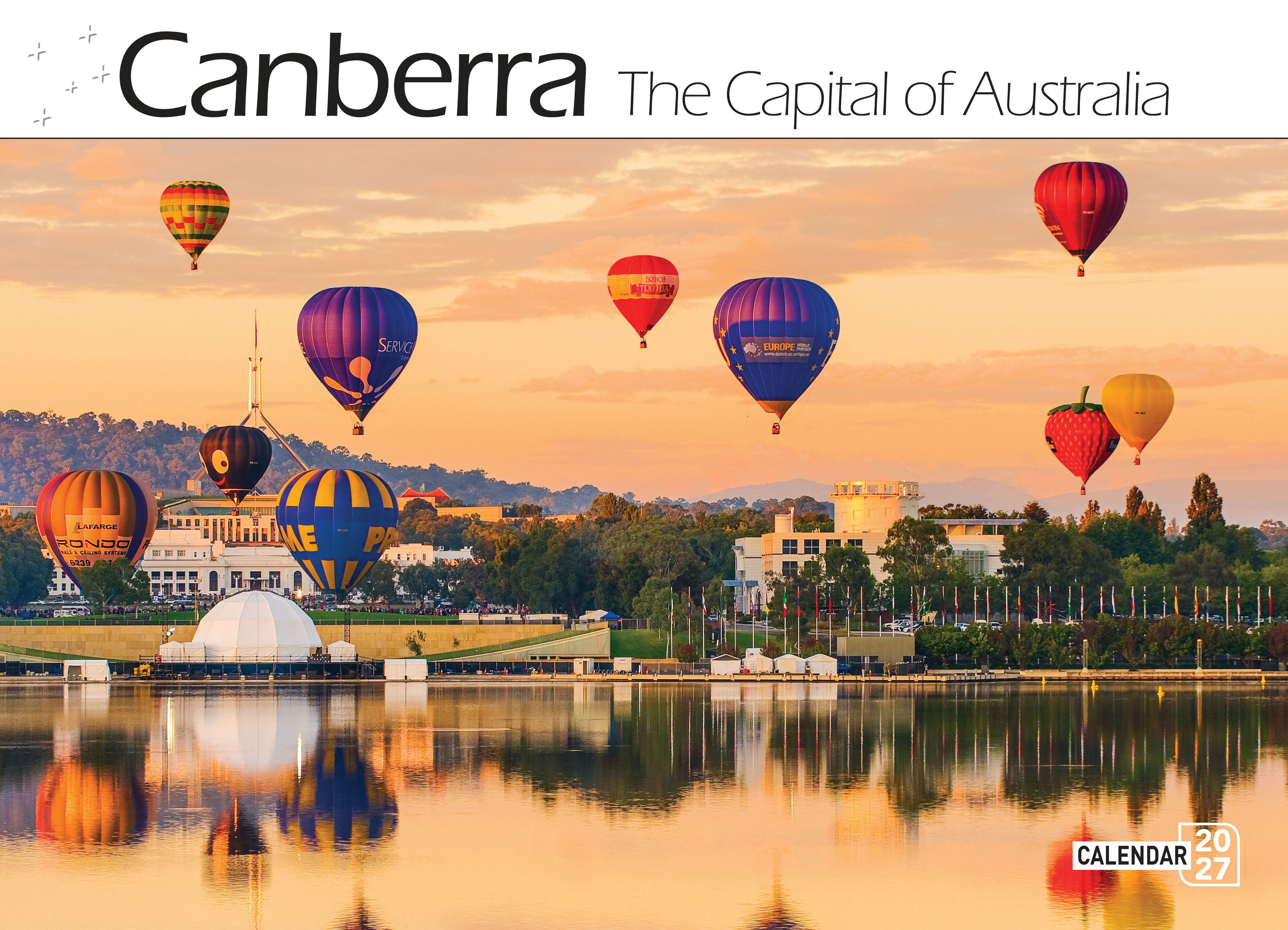 Calendar 2027 335x242mm Canberra - CA726 - image 1