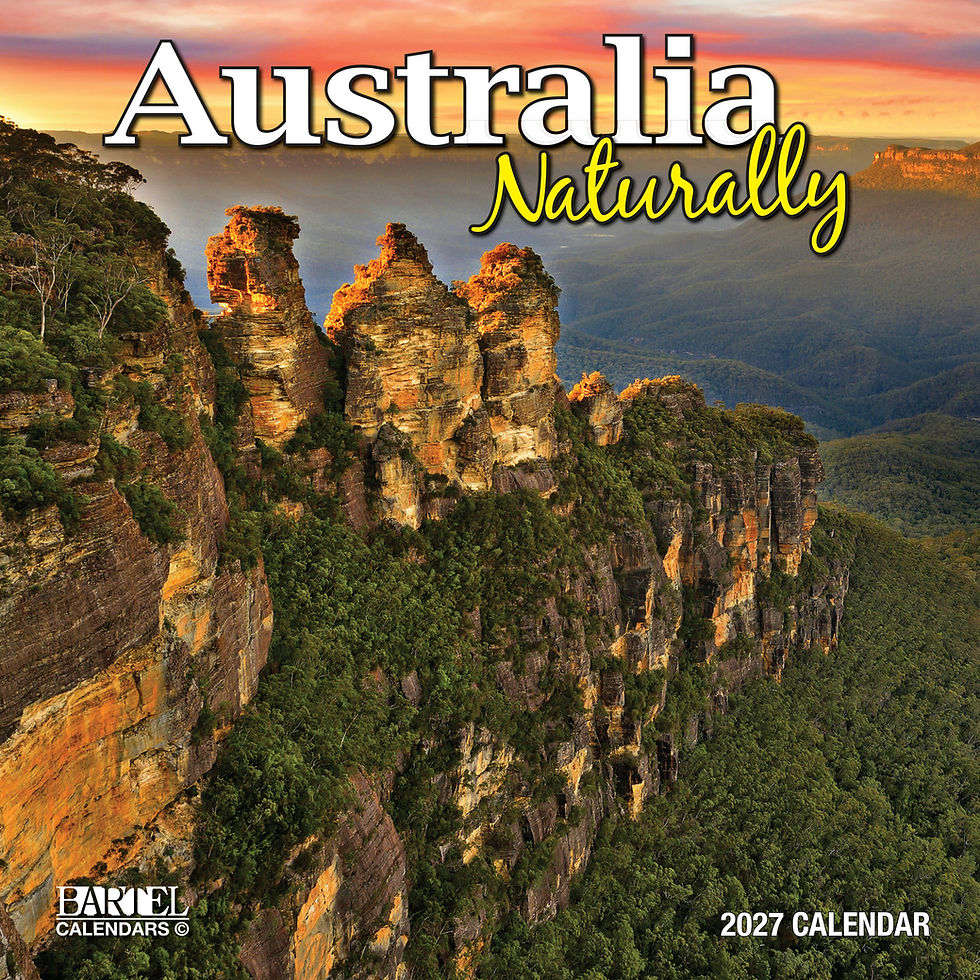 Bartel Australia Naturally 2027 wall calendar