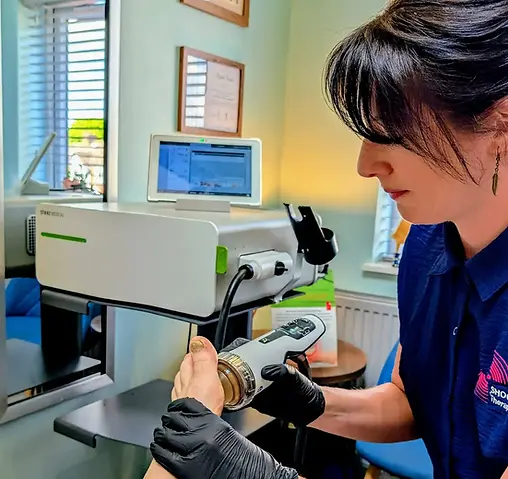 Shockwave therapy for physio alternative MSK treatment, Chingford, E4.