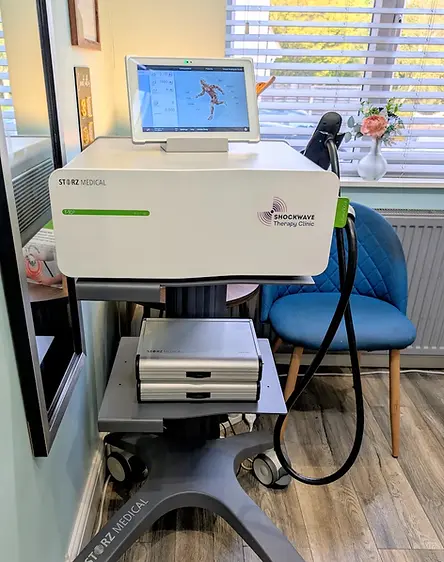 Our USP, Focused Shockwave Therapy. Specialist treatment therapy for sports injuries and pain, Highams Park, East London, E4 6NS.