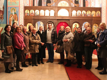 Besuch der serbisch-othodoxen Kirche