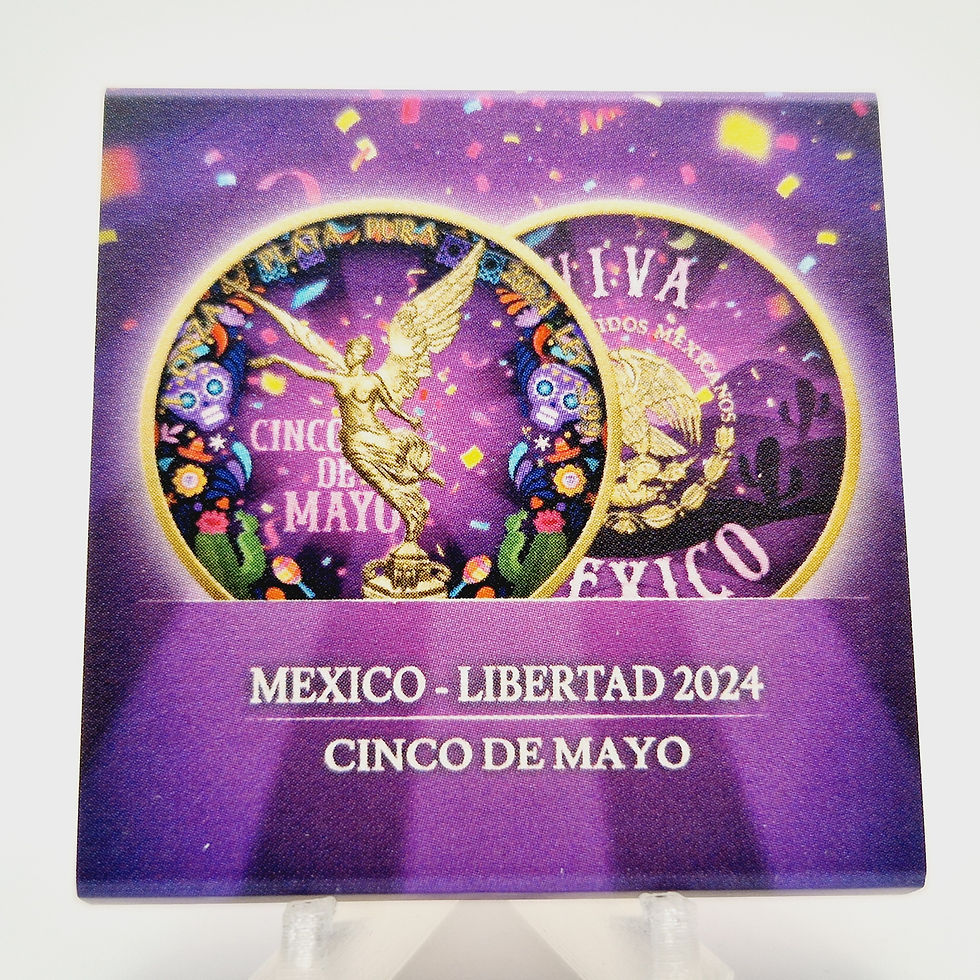 Миниатюра: 2024 Mexiko Libertad 1 oz Silber 999 Cinco de Mayo Edition limitiert 500