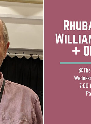 Rhubarb #93 Wednesday 29th July, 2026

Guest: William Coniston + Open Mic

Join us for our 93rd Rhubarb at The Triangle. New readers are always welcome at our poetry & prose open mic, so if you've made it your new year's resolution to hear or share exciting new writing, you've come to the right place!

Rhubarb is a pay-as-you feel event that welcomes poetry & prose readers on an open mic in the first half, followed by a headline set from an invited guest. If you want to read on the open mic, please book with us when you arrive. We generally offer 10 open mic slots of up to 4 minutes (squeezing in a few extras when we can). As always, listeners are also very welcome

Pay-as-you-feel.

7 pm for 7.30 pm start. 

The Triangle, 
47 Bradford Rd 
Shipley 
BD18 3DS

( Note: This event is held over from last month - hence the June date on the poster)