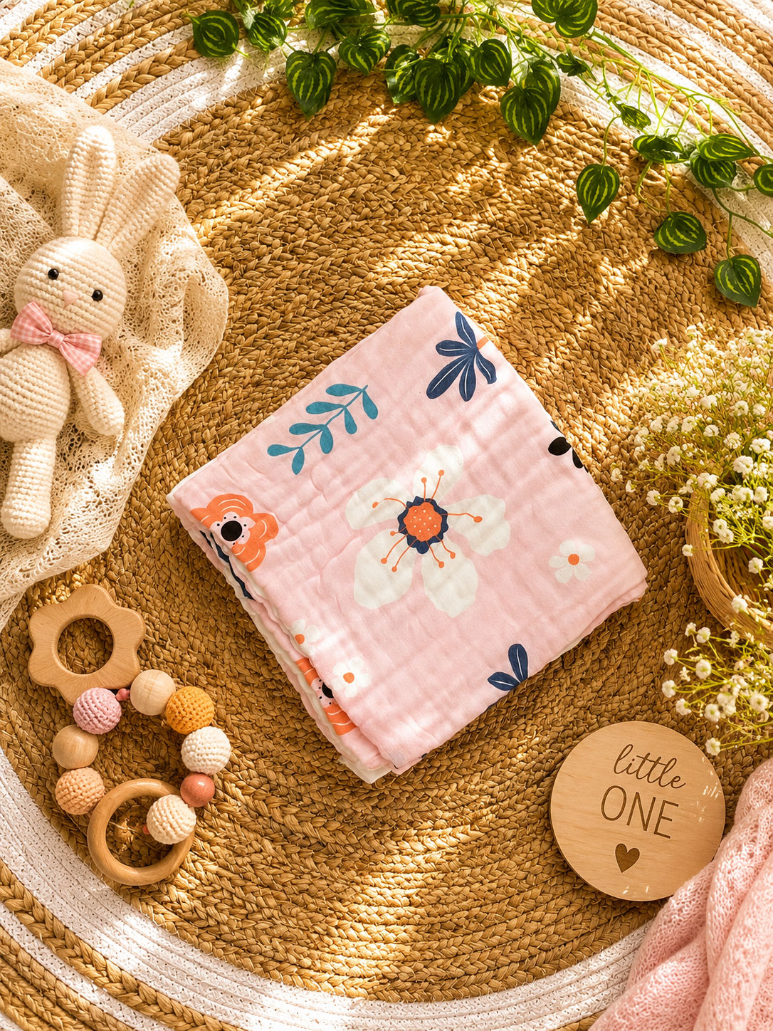 Muslin Six Layer Crinkled Bath Towel(50*100 cm)