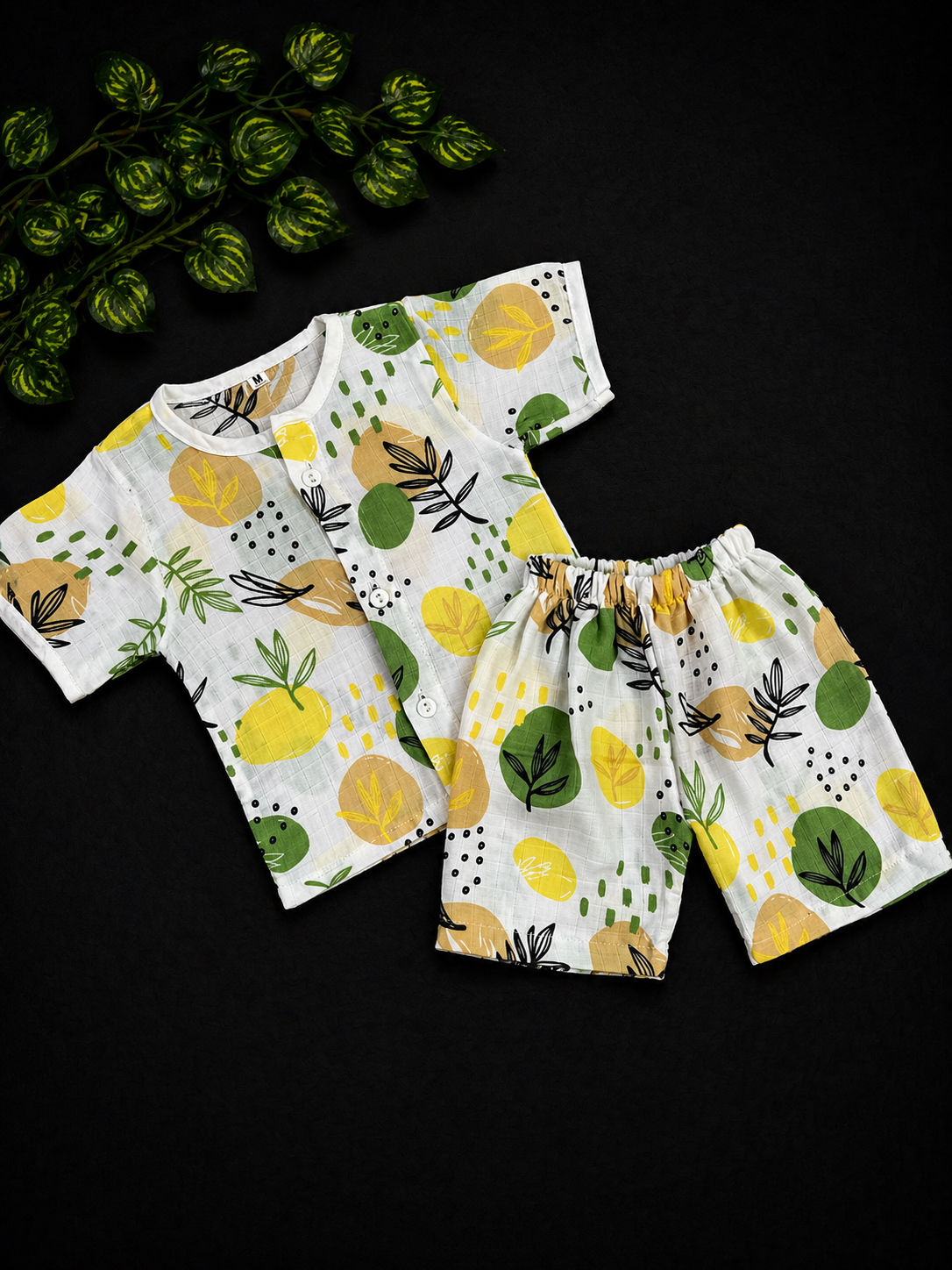 Muslin Shorts Set