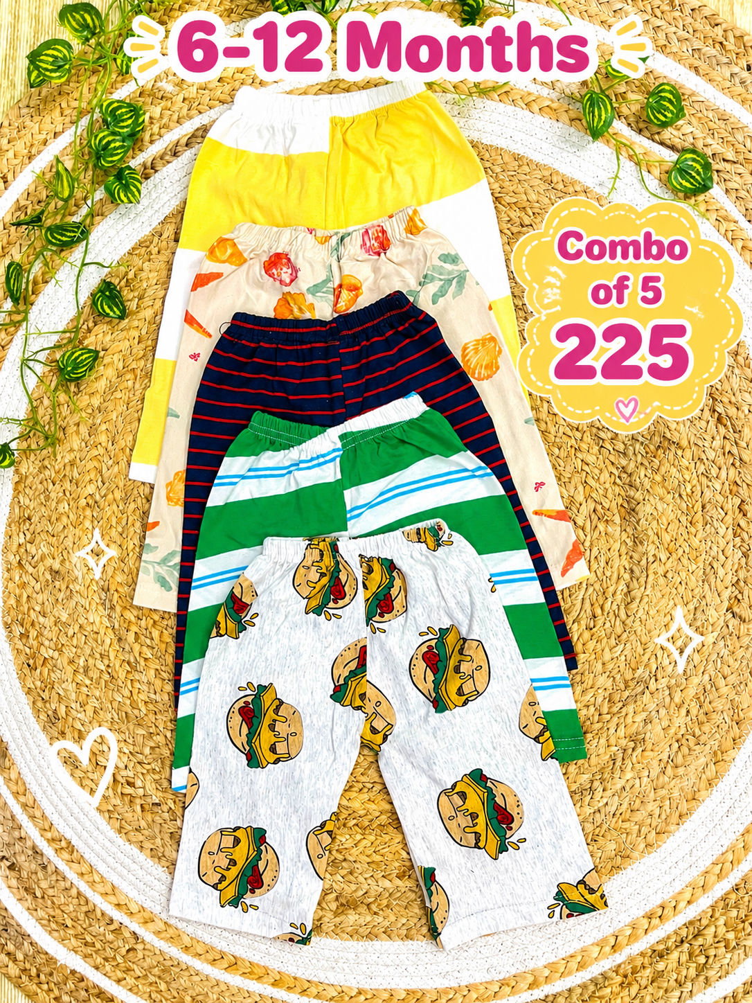 Pant Combo -5(Boy Print)