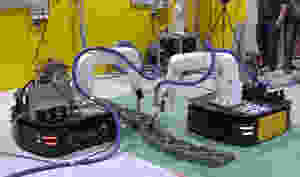 A team of robot arms on mobile bases can 3D print large structures quickly