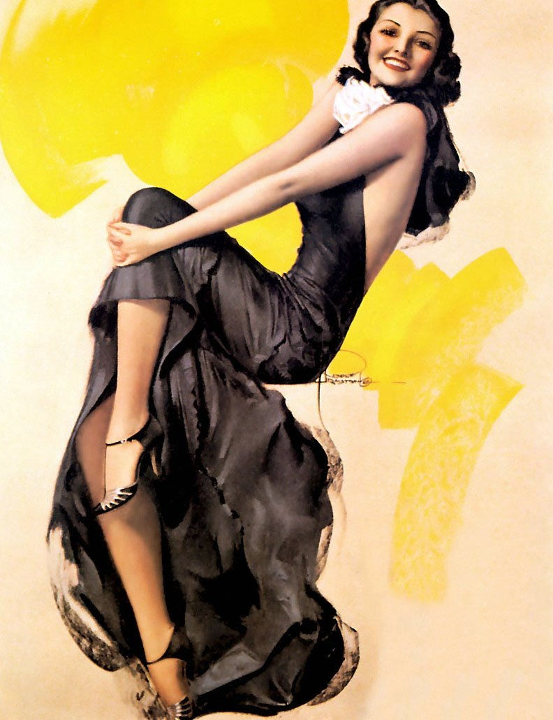 Rolf Armstrong pin-up artist - pearl davies 5