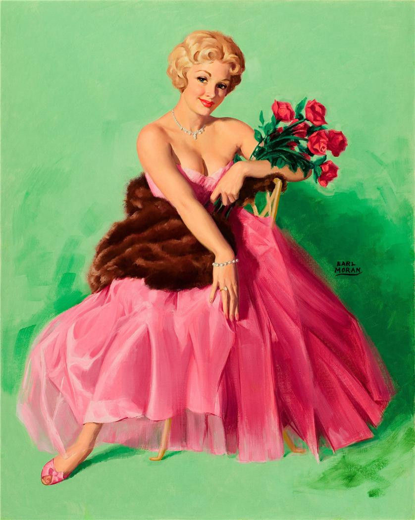 Earl Moran Pinup Artist - Pearl Davies 2
