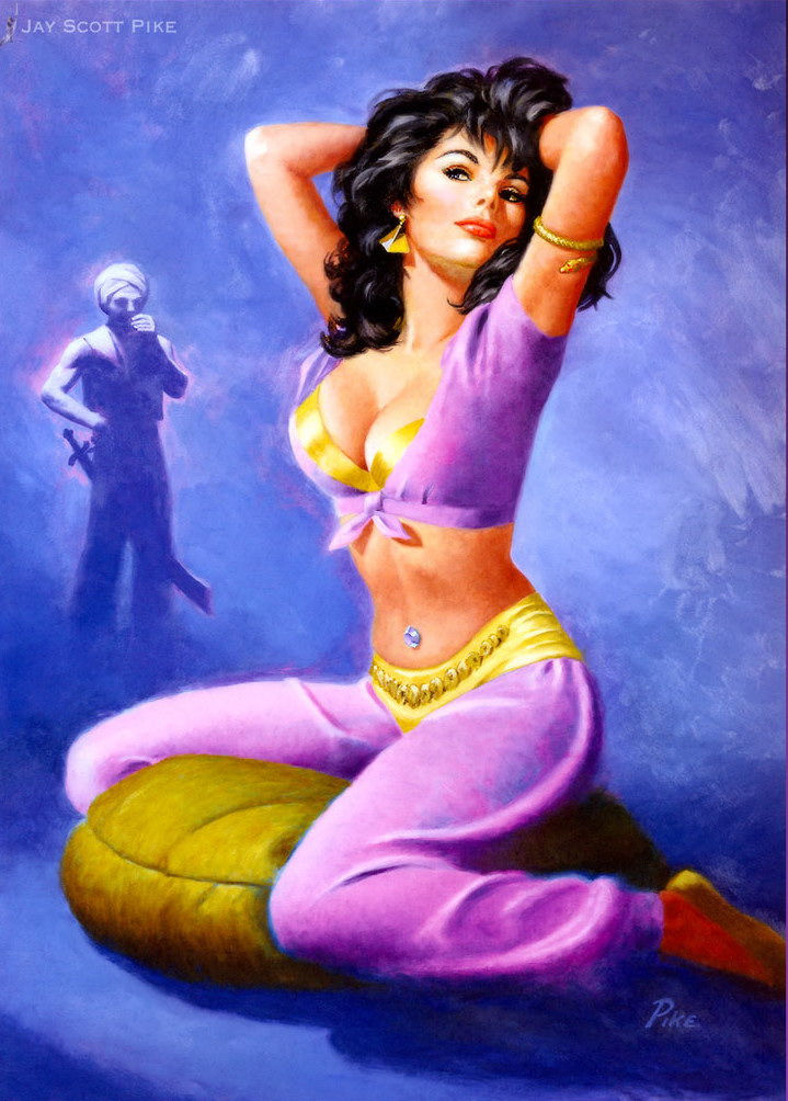 Jay Scott Pike Pinup artist - Pearl Davies 3