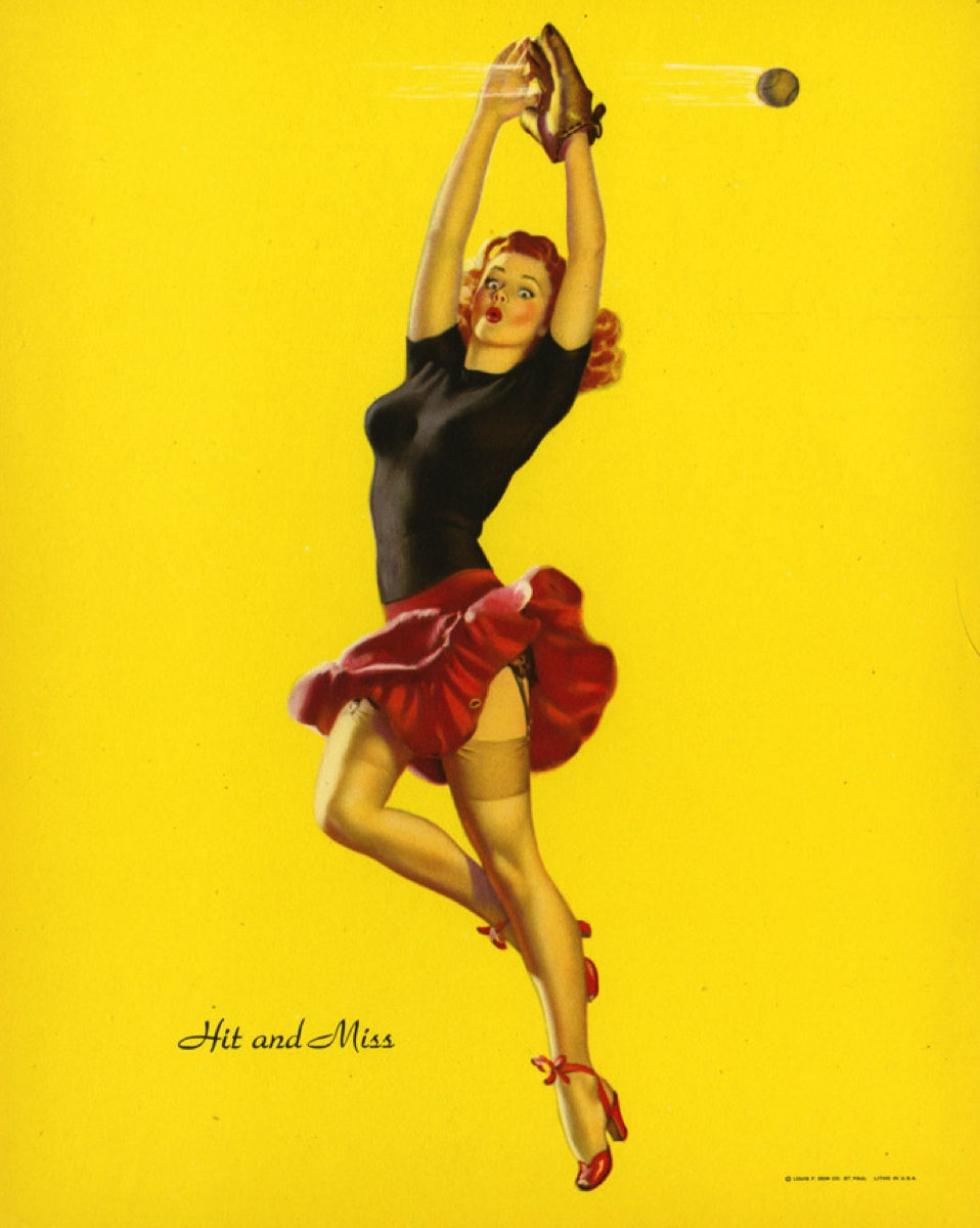 Edward D'Ancona pin up artist - Pearl Davies 6
