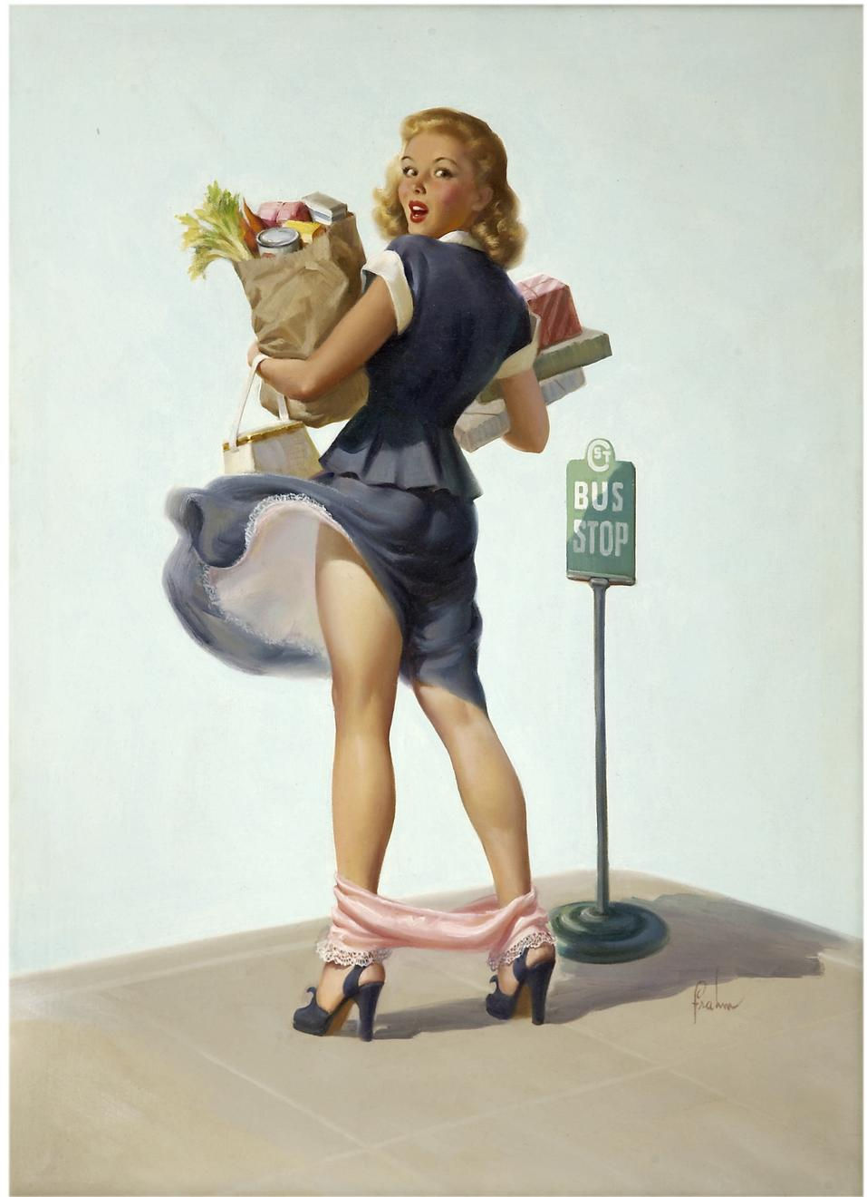 Art Frahm Pin up artist - Pearl Davies 2