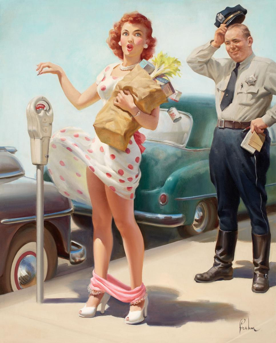 Art Frahm Pin up artist - Pearl Davies 8
