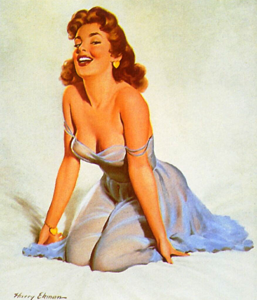 Harry Ekman Pin Up artist - Pearl Davies 5