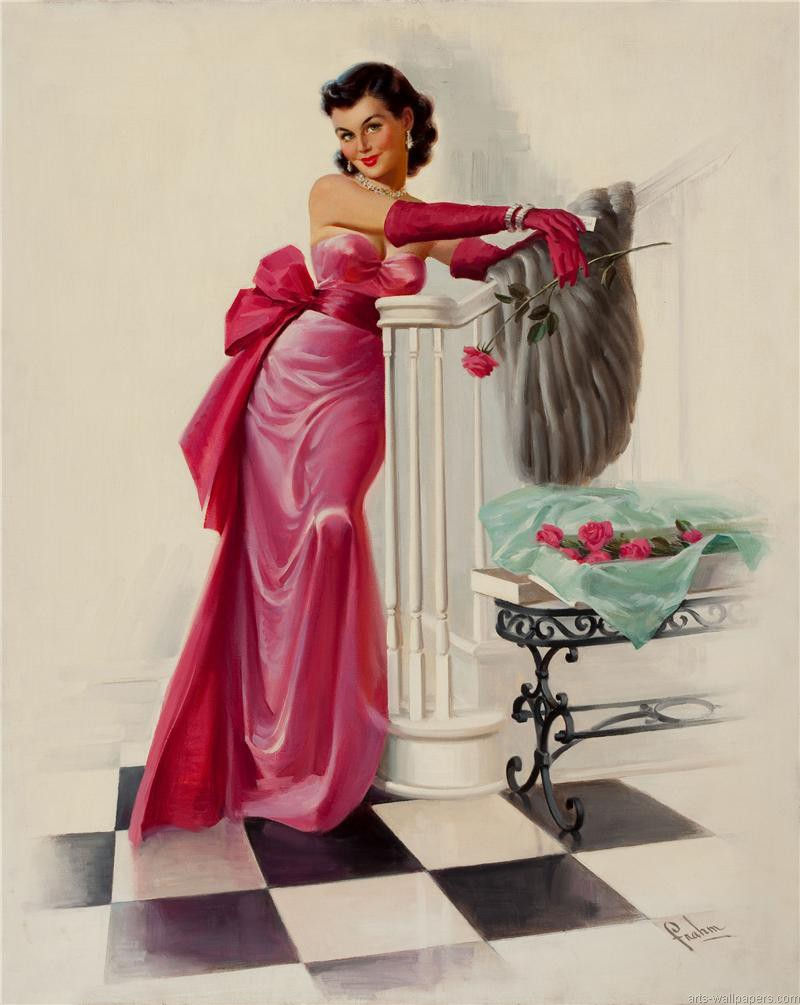 Art Frahm Pin up artist - Pearl Davies 6