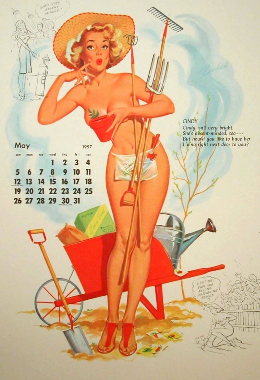 Bill Randall pin-up artist - Pearl Davies 15
