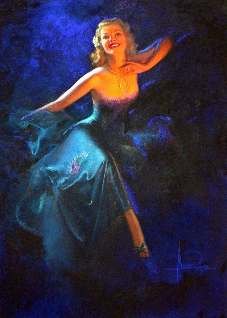 Rolf Armstrong pin-up artist - pearl davies 4