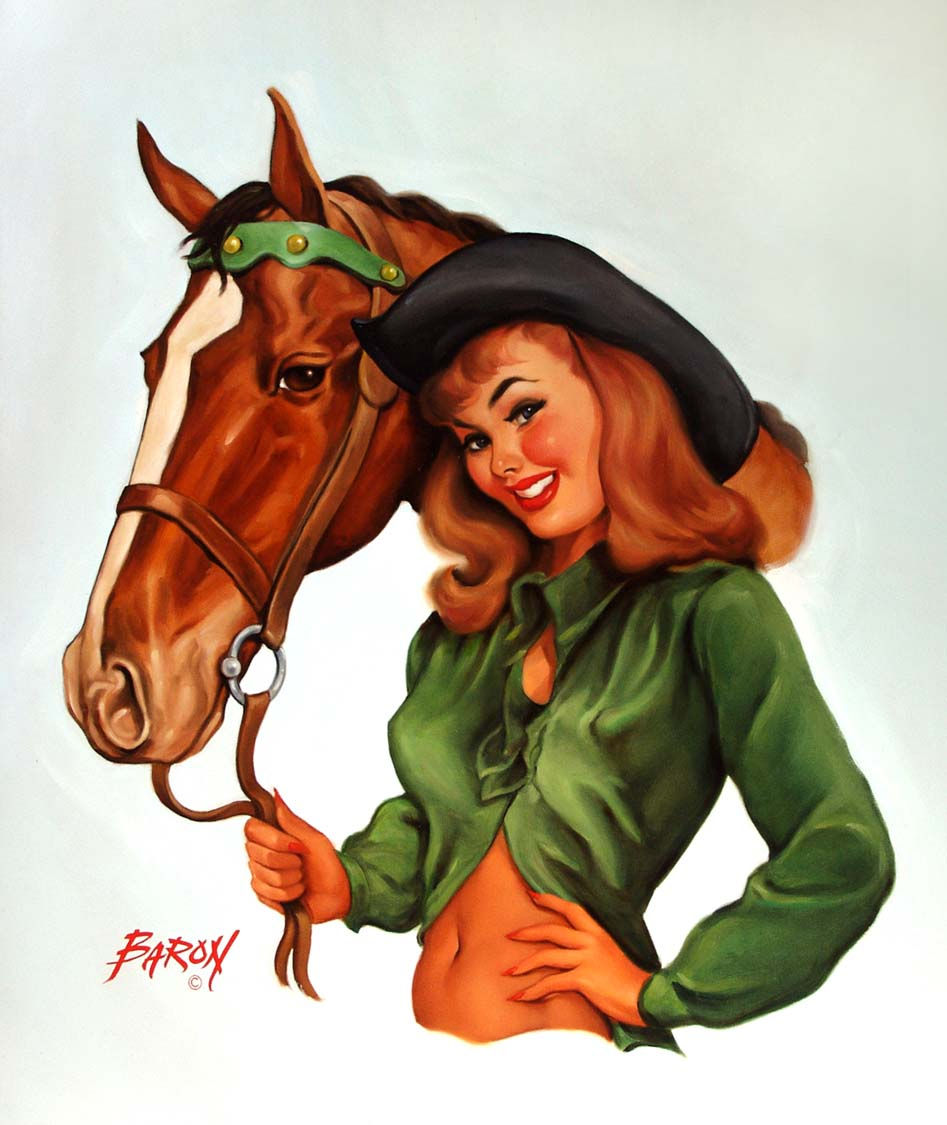 Baron Von Lind Pin-up artist - pearl davies 4