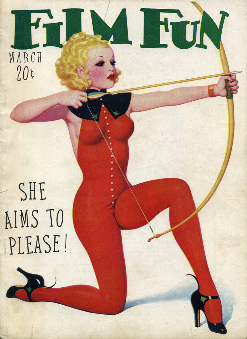 Enoch Bolles Pinup-art - pearl davies 4